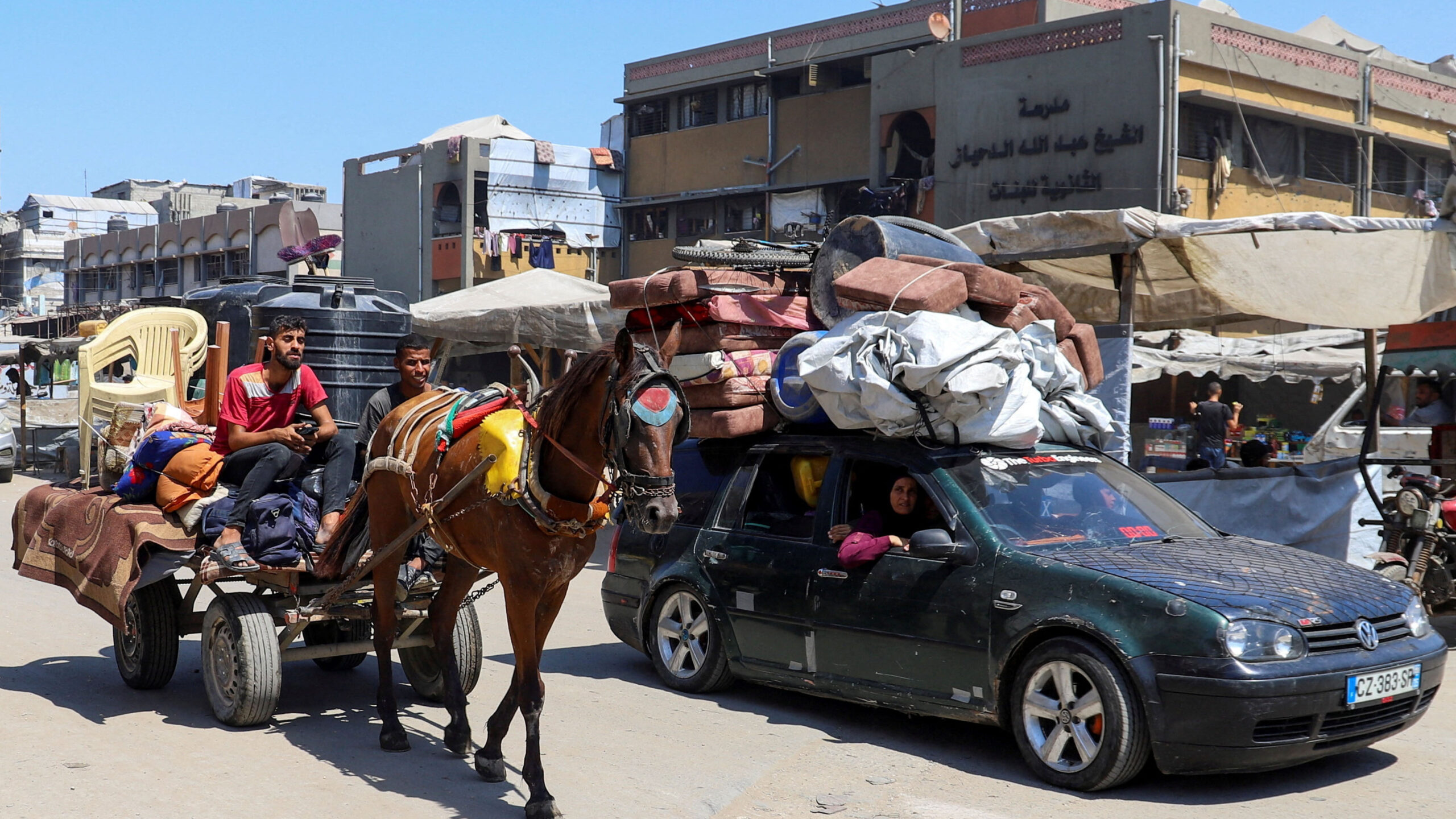 Ισραήλ:-Δύο-νέα-κέντρα-διανομής-ανθρωπιστικής-βοήθειας-στη-νότια-Γάζα