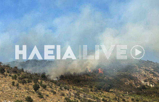 Φωτιά-στην-περιοχή-της-αρχαίας-Ολυμπίας