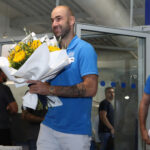 eurobasket-2025:-Η-Εθνική-έφτασε-στην-Αθήνα-υπό-τους-ήχους-του-«final-countdown»-[φωτογραφίες]