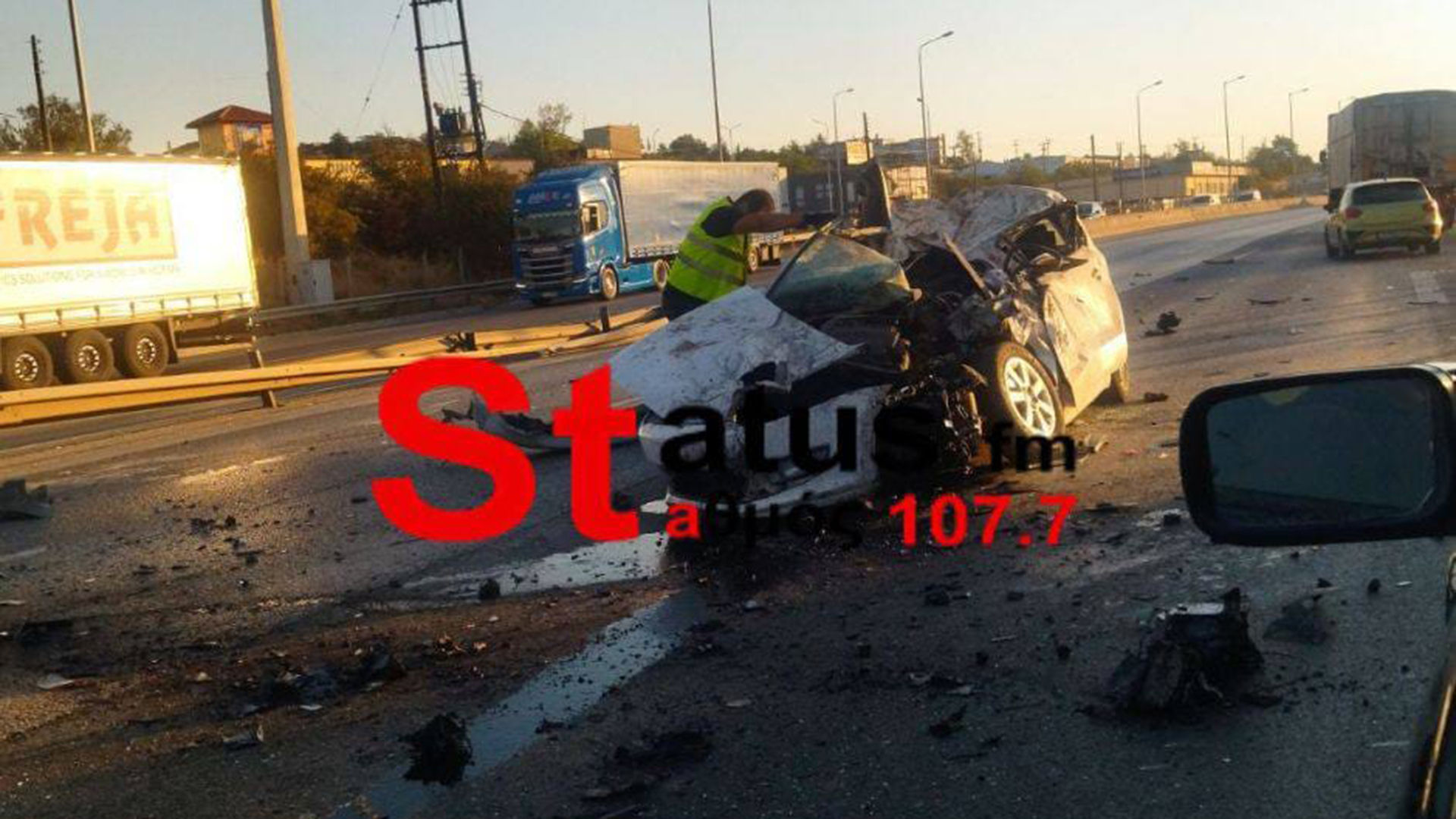 Θεσσαλονίκη:-Τροχαίο-με-έναν-νεκρό-και-έναν-τραυματία-στην-Εγνατία-Οδό-(βίντεο)