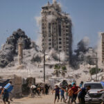 Νέο-χτύπημα-του-ισραηλινού-στρατού-σε-πολυώροφο-κτίριο-στην-πόλη-της-Γάζας-(βίντεο)